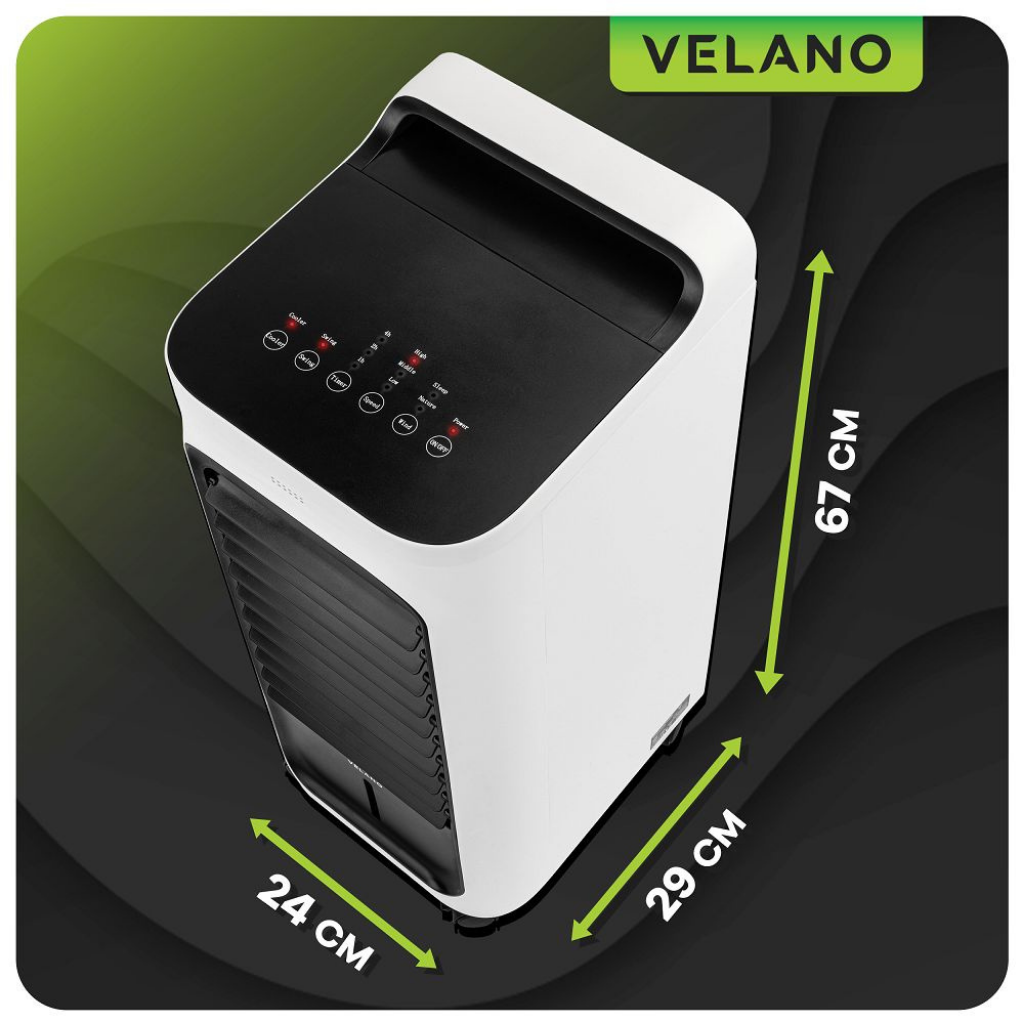 LCD ovládání ventilátoru Velano